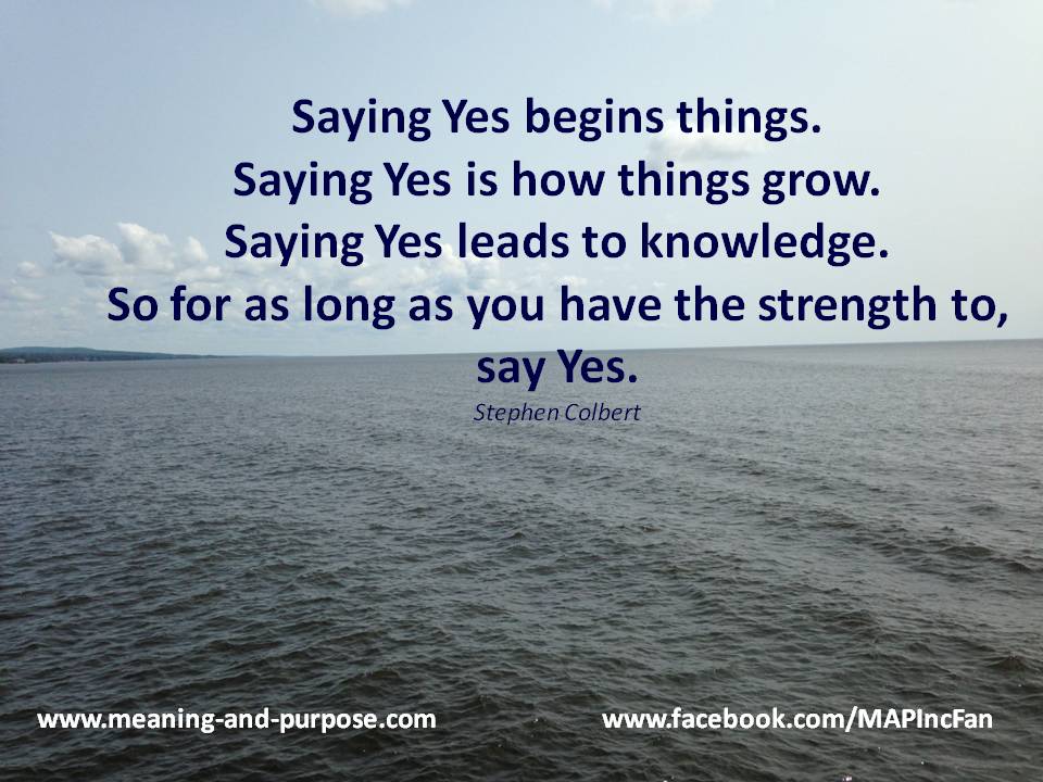 sayings that mean yes