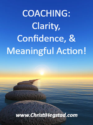 Water Rock Path Coaching Clarity Confidence Meaningful Action