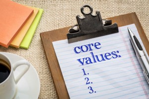 Core Values Coffee Paper