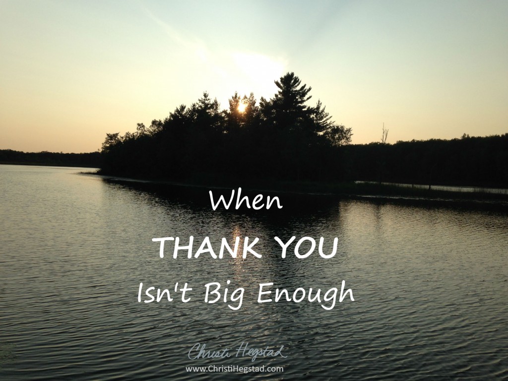 When Thank You Isn t Big Enough MAP Professional Development When Thank You Isn t Big Enough MAP Professional Development