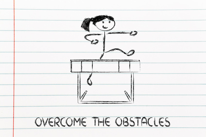 overcome the obstacles of your life, hurdle design