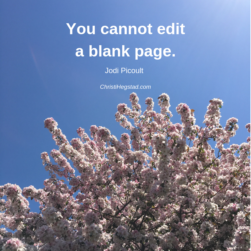 Can't Edit Blank Page Quote