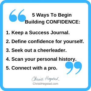 Quote Box - Confidence 5 Ways