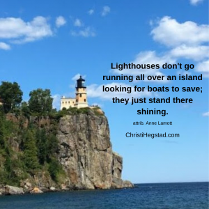 Lighthouses Lamott Values
