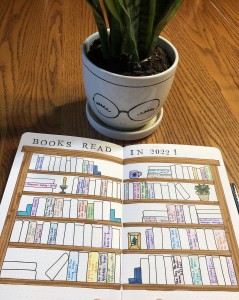 2022 Bujo Bookshelf as of May