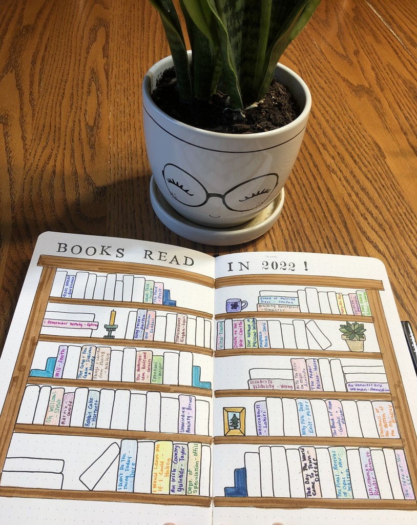2022 Bujo Bookshelf as of May MAP Professional Development
